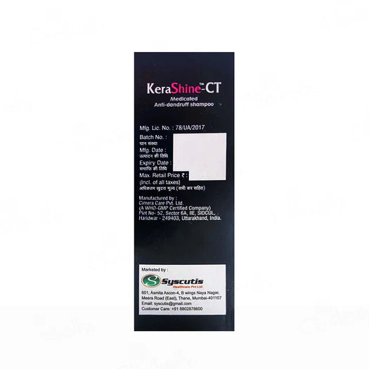 Kerashine-CT Medicated Anti-Dandruff Shampoo