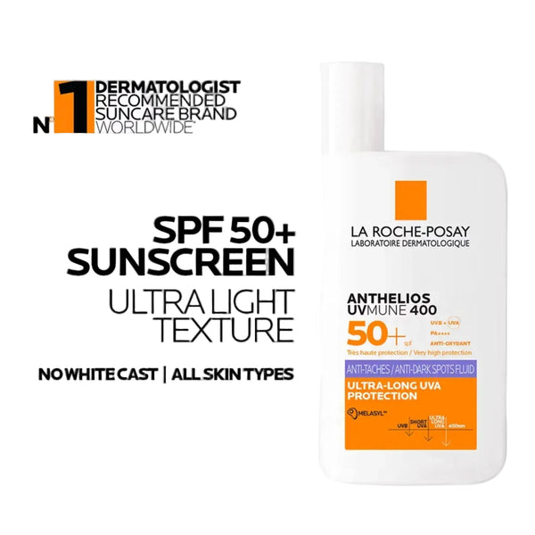La Roche-Posay Anthelios UVMune 400 Anti-Dark Spots Fluid Sunscreen 50+ PA++++