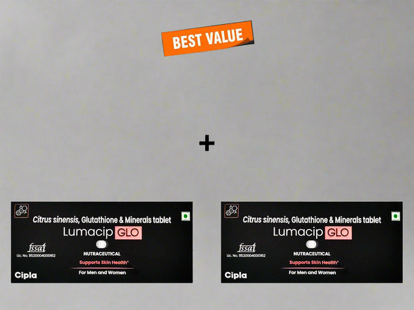 Lumacip Glo Skin Nutraceutical Tablet For Men And Women