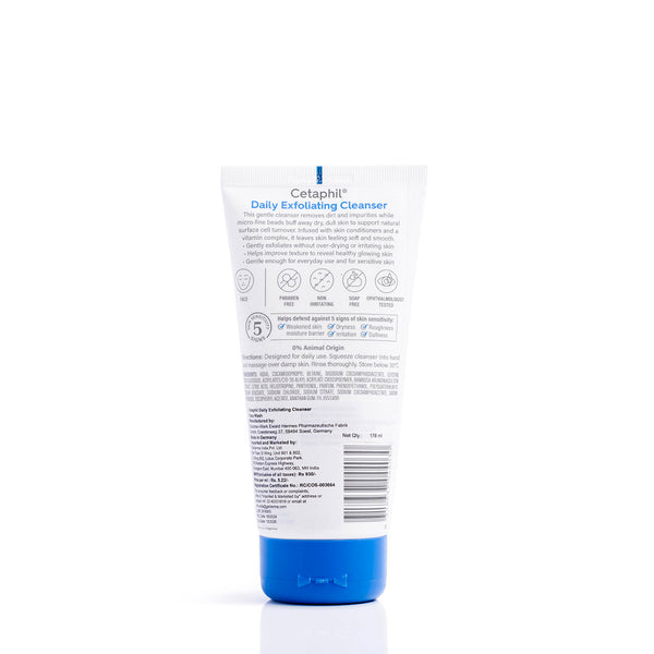 Cetaphil Daily Exfoliating Cleanser for Normal, Dry, Acne Prone & Oily