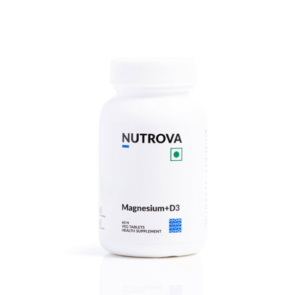 Nutrova Magnesium + D3 Tablets