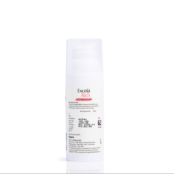 Excela Rich Facial Hydrating Lotion