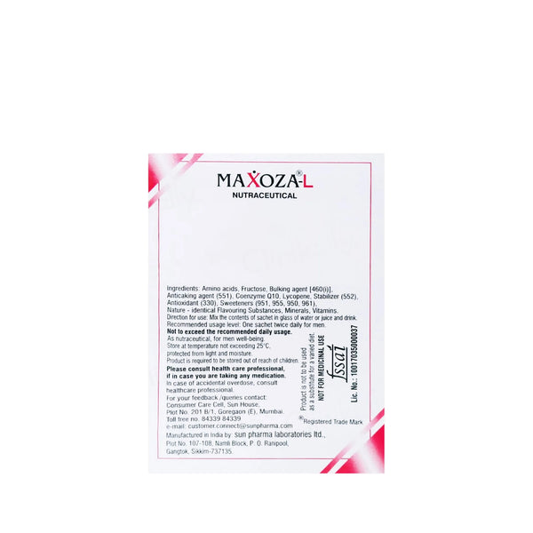 Maxoza-L Nutraceutical Powder For Men