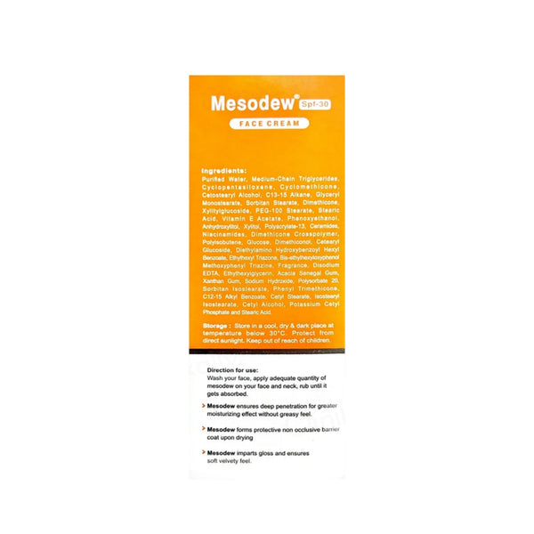 Mesodew Face Cream SPF 30