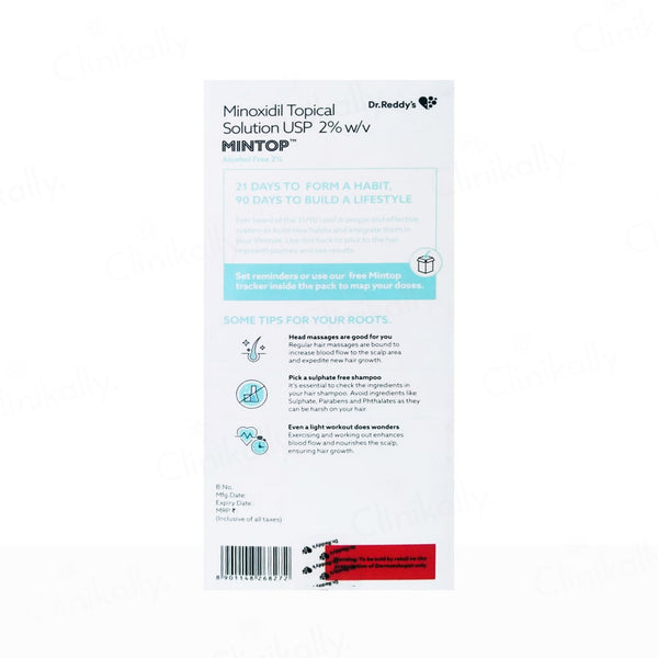 Mintop Alcohol Free 2% Topical Solution