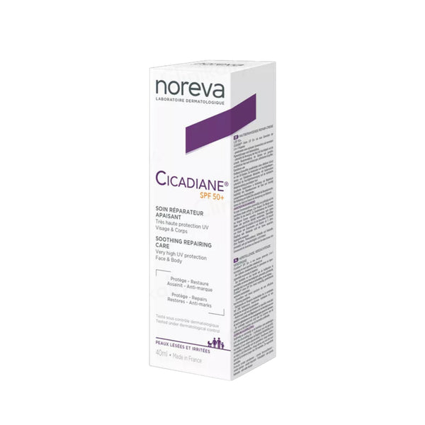Noreva Cicadiane Soothing Repairing Face & Body Care Sunscreen SPF 50+