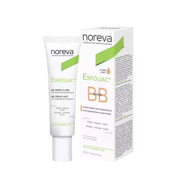 Noreva Exfoliac BB Anti-Imperfections Tinted Cream - Claire Light