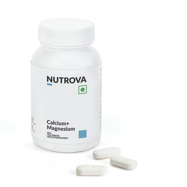Nutrova Calcium + Magnesium Health Supplement Tablet