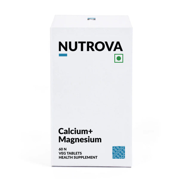 Nutrova Calcium + Magnesium Health Supplement Tablet