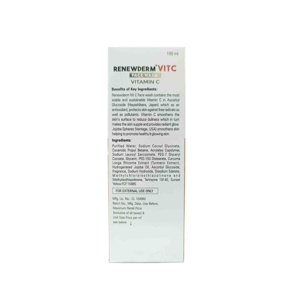 Palsons Renewderm Vit C Face Wash
