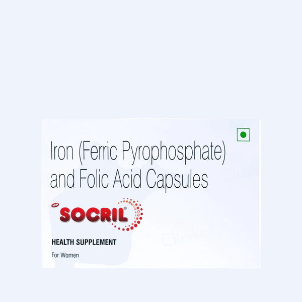 Socril Health Supplement Capsule For Women