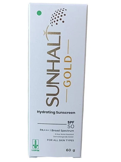 Sunhalt Gold Hydrating Sunscreen SPF 50 PA+++