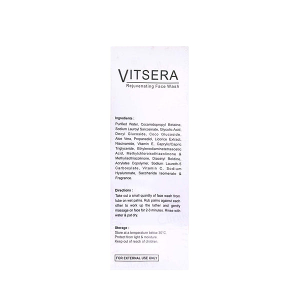 Vitsera Rejuvenating Face Wash