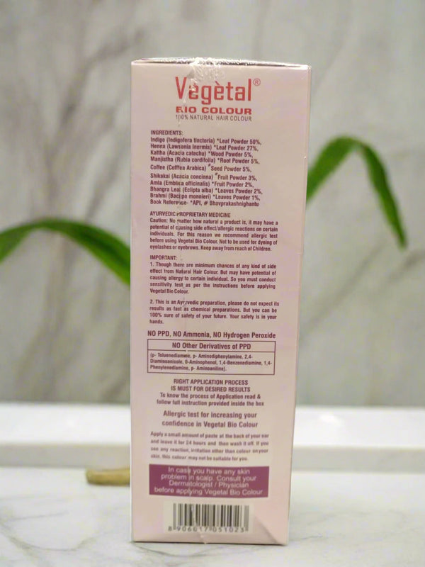 Vegetal Bio Colour 100% Natural Hair Colour For Men & Women