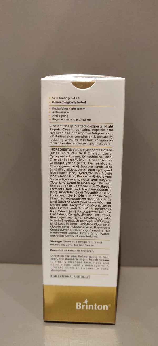 Brinton D'experts Night Repair Cream
