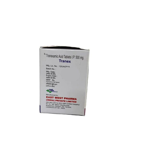 Tranex Tablets (Tranexamic Acid 500 mg)