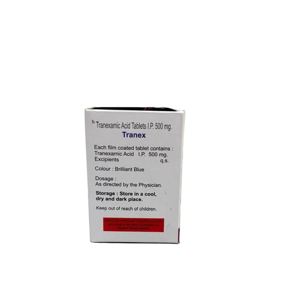 Tranex Tablets (Tranexamic Acid 500 mg)