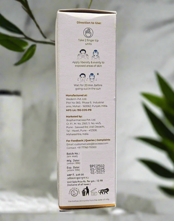 BioUV Mineral SPF 50, PA++++
