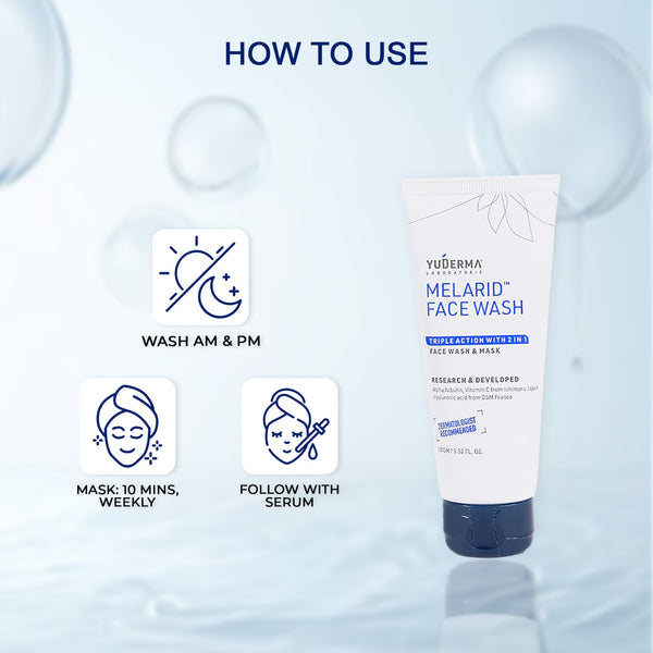 Melarid Triple Action Face Wash