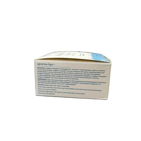 Ahaglow Facepads On-the-go Facial Cleansing