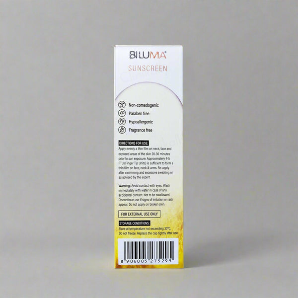 Biluma Broad Spectrum Sunscreen SPF 50+ PA++++