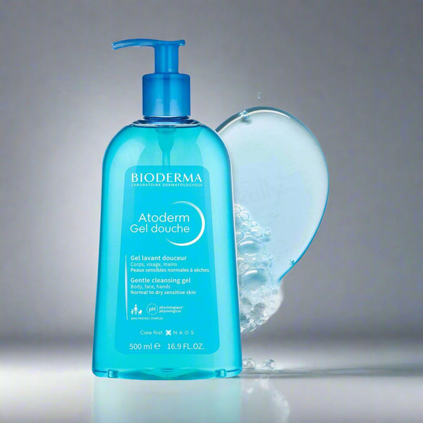 Bioderma Atoderm Gel Douche Gentle Cleansing Gel For Normal To Dry & Sensitive Skin