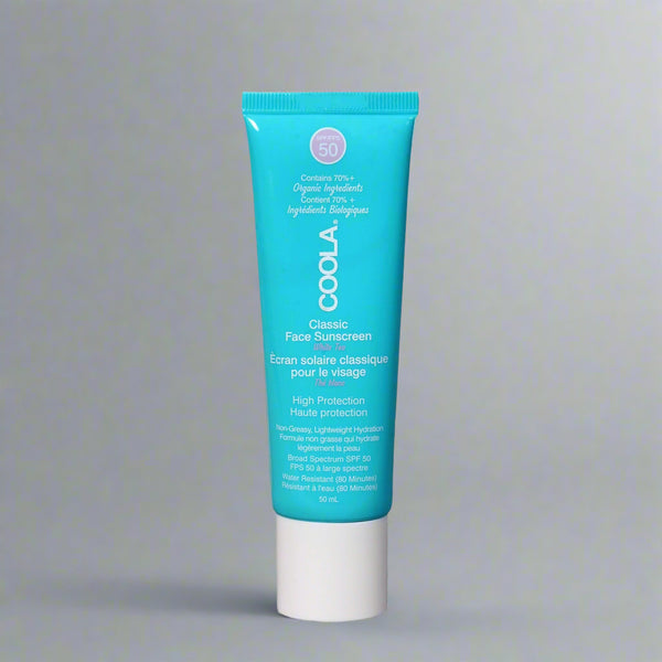 Coola Classic Face Sunscreen SPF 50 White Tea