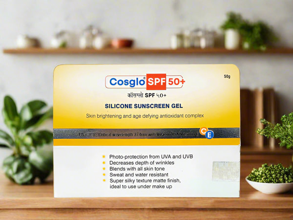 Cosglo Silicone Sunscreen Gel SPF 50+