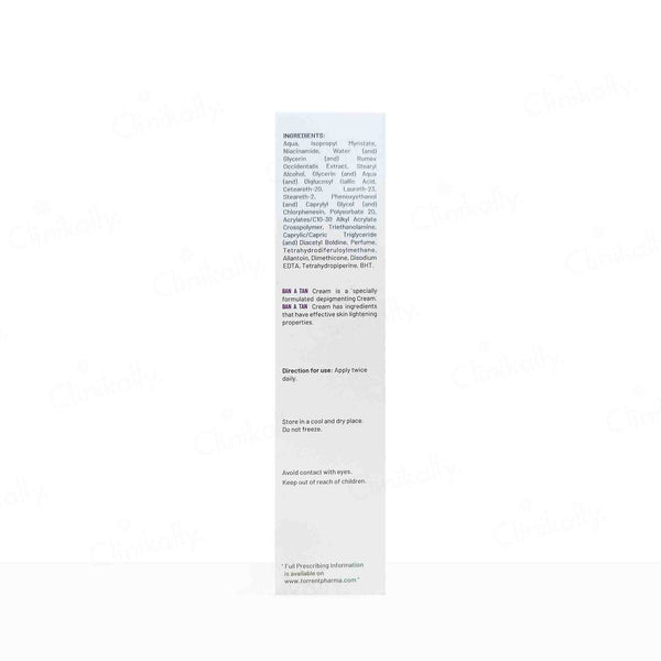 Ban A Tan Depigmenting Cream