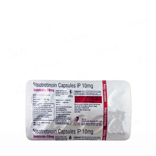 Indotroin 10mg Soft Gelatin Capsule