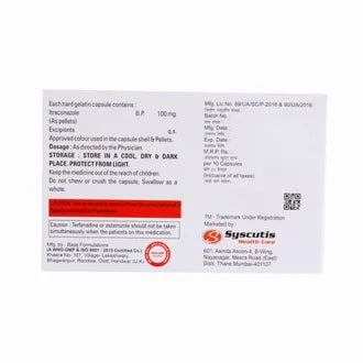 Itracutis 100 mg Capsule