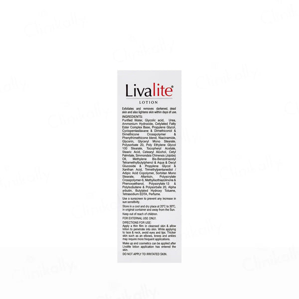 Livalite Lotion