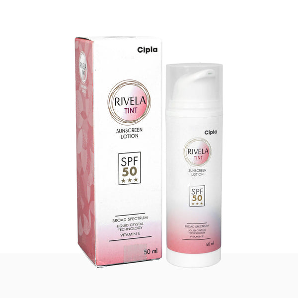 Rivela Tint Sunscreen Lotion SPF 50