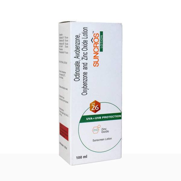 Suncros Sunscreen Lotion SPF 26