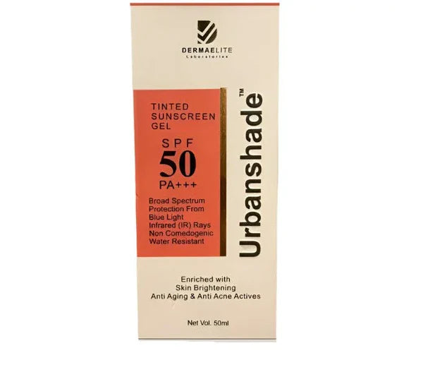 Dermaelite Urbanshade Tinted Sunscreen Gel SPF 50 PA+++