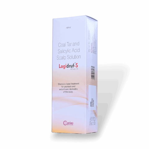 Logidruf-S Solution 100 ML | Anti Dandruff Shampoo | Remove Psoriasis ...