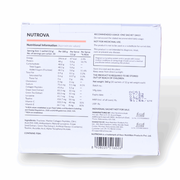 Nutrova Collagen + Antioxidants