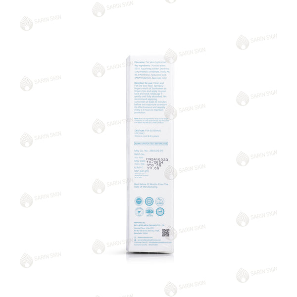 Bellacos Healthcare Bellarays Hyaluronic Aqua Sunscreen SPF 50 PA++++