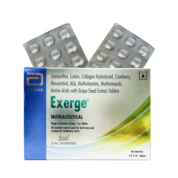 Exerge Nutraceutical Tablet
