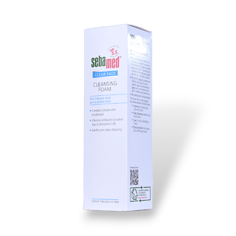 Sebamed Clear Face Cleansing Foam wash for acne Prone Skin, Oily Skin