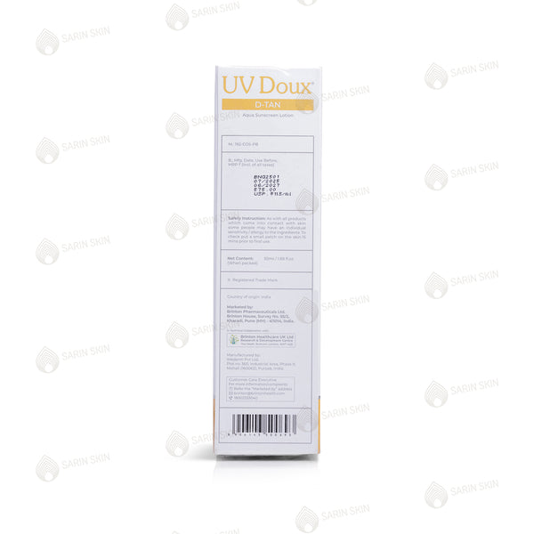 UV Doux D-Tan Aqua Sunscreen Lotion