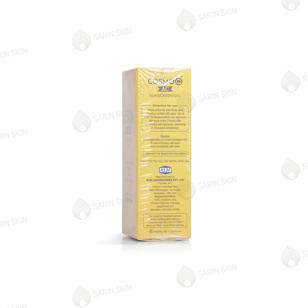 CosmoQ AC Sunscreen Gel SPF 30 PA+++