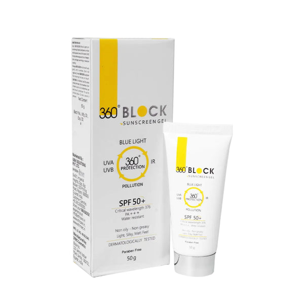360 Block Sunscreen Gel SPF 50+