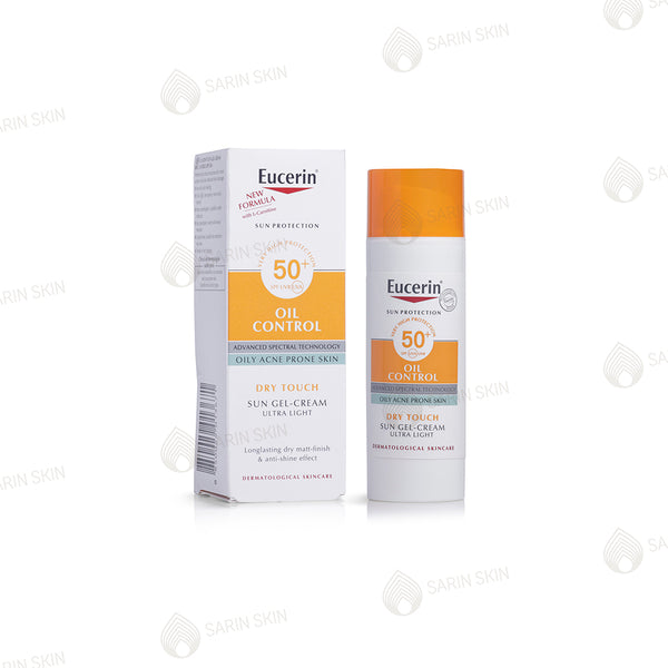 Eucerin Oil Control Dry Touch Ultra Light Sun Gel-Cream Sunscreen SPF 50+