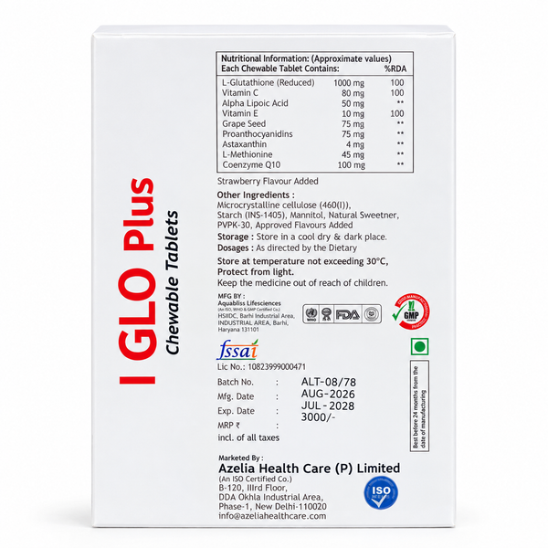 I GLO Plus Chewable Tablets