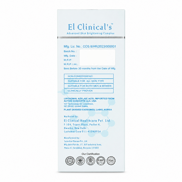 EL Clinical's Skin Brightening Cream