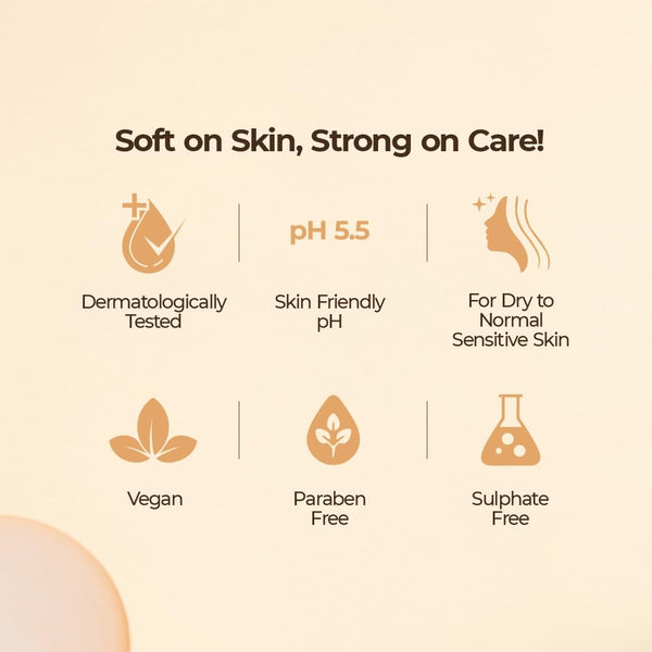 UV Doux Face Cleanser For Dry To Normal, Sensitive Skin