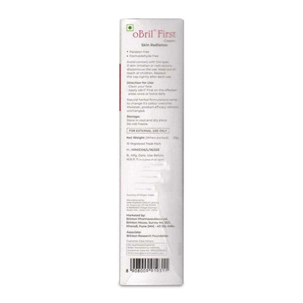 OBril First Skin Radiance Cream
