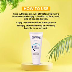 Photon 360 Hydra Sunscreen Fluid Cream