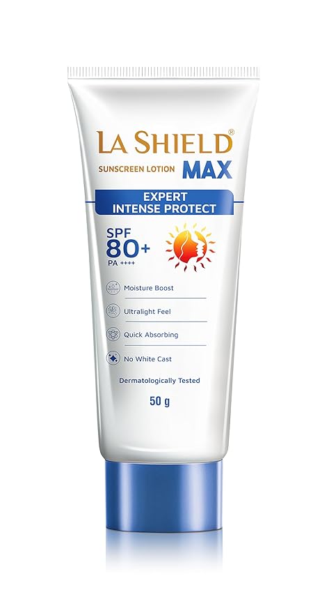 La Shield Max Expert Intense Protect Sunscreen Lotion SPF 80+ PA++++